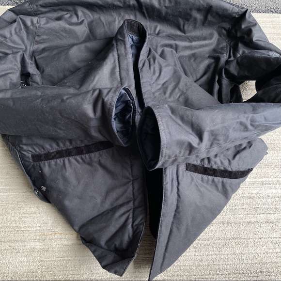 Barbour Fawden Men's Waxed Jacket in Dark Navy- size S #WAX82 - Picture 12 of 12